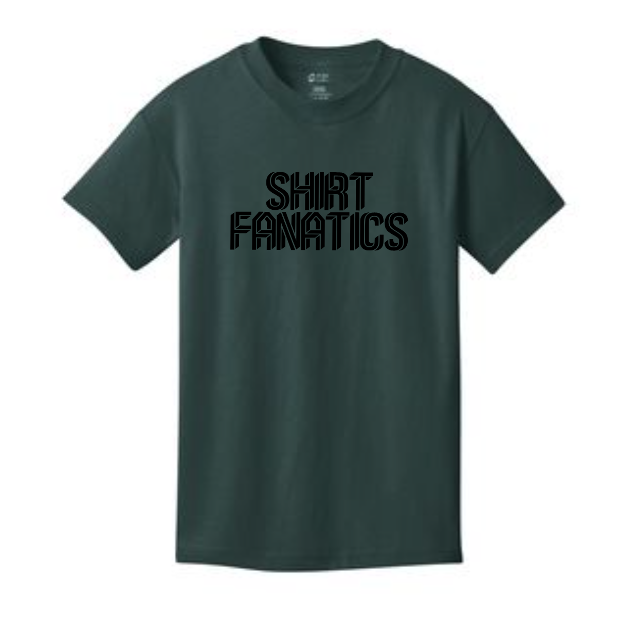 Port & Company Youth Cotton Tee - Full Front Chest Logo