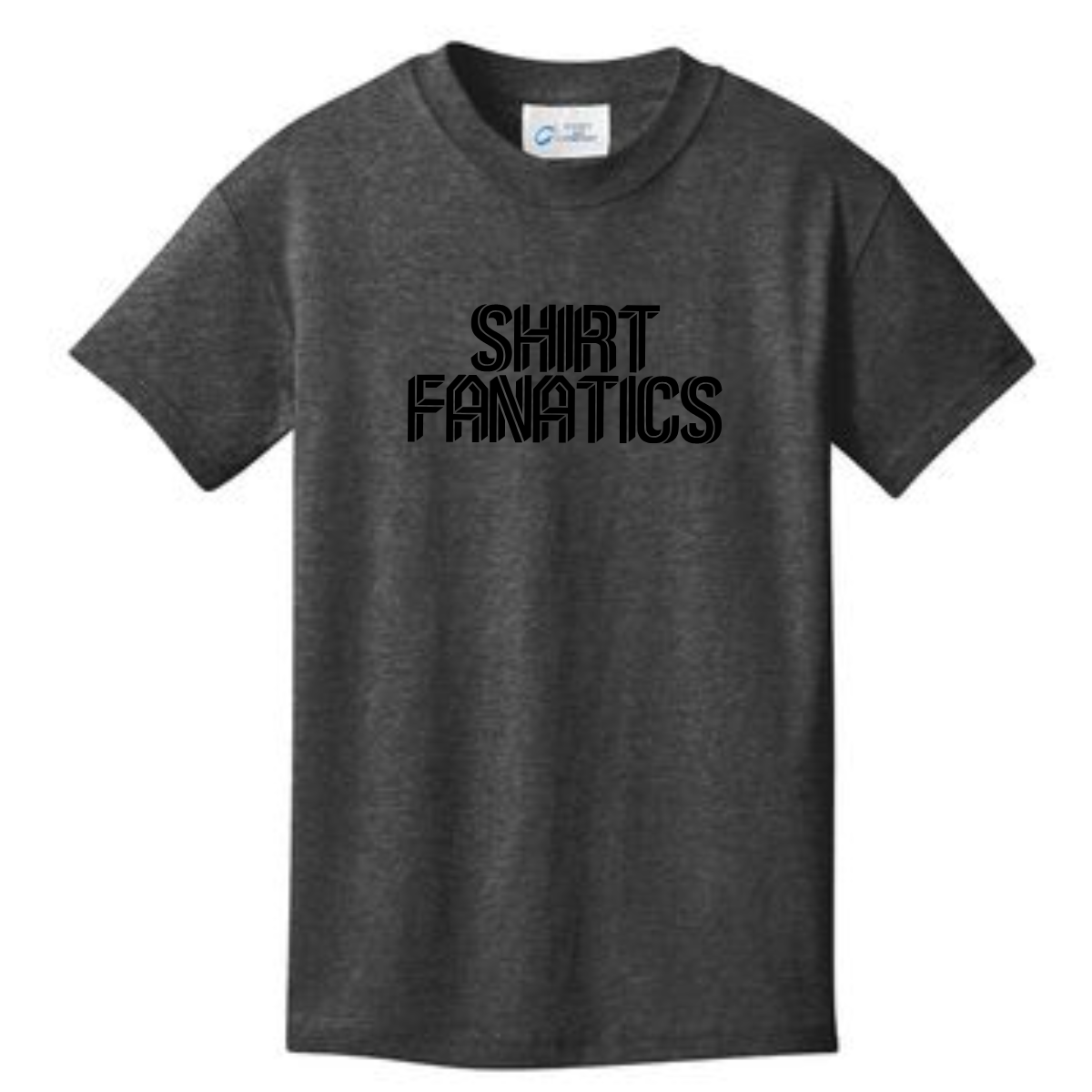 Port & Company Youth Cotton Tee - Full Front Chest Logo