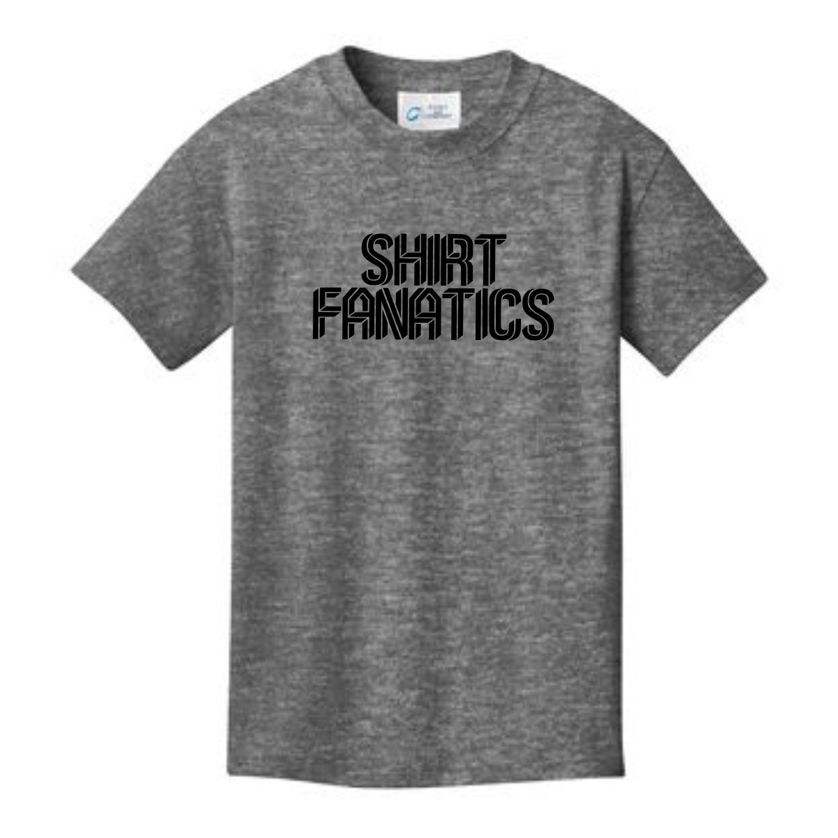 Port & Company Youth Cotton Tee - Full Front Chest Logo