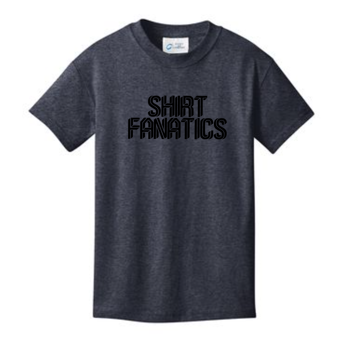 Port & Company Youth Cotton Tee - Full Front Chest Logo
