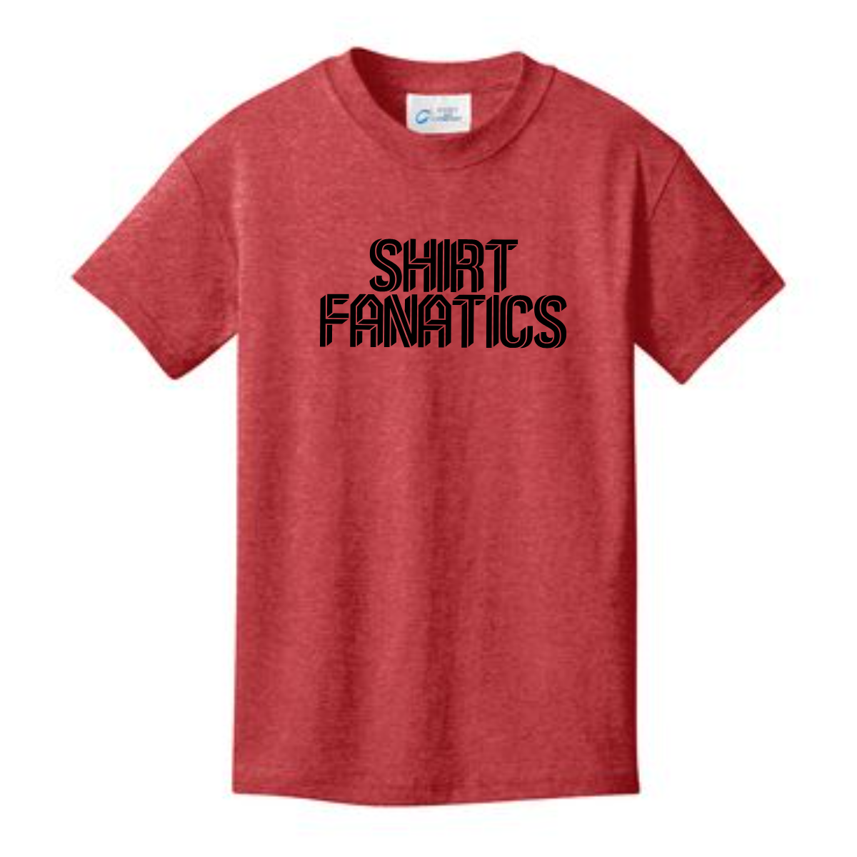 Port & Company Youth Cotton Tee - Full Front Chest Logo