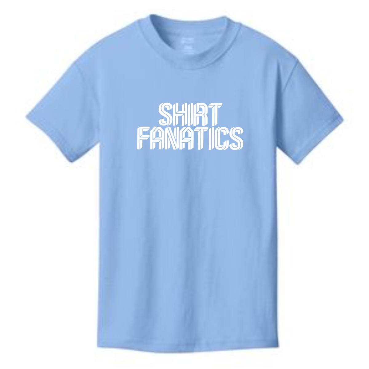 Port & Company Youth Cotton Tee - Full Front Chest Logo