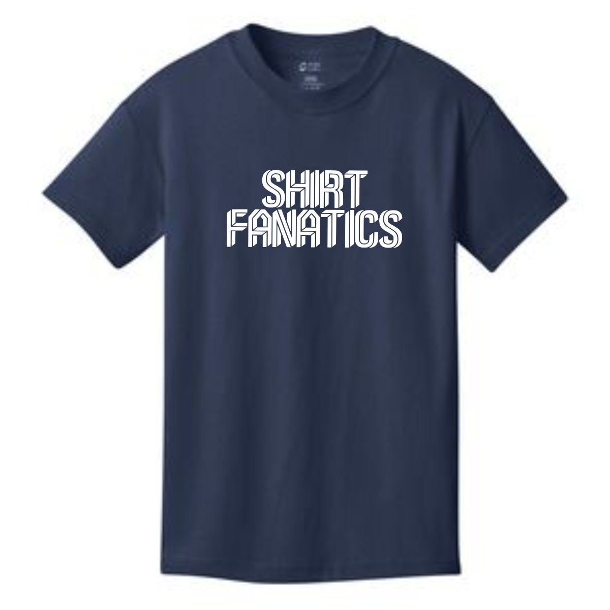 Port & Company Youth Cotton Tee - Full Front Chest Logo
