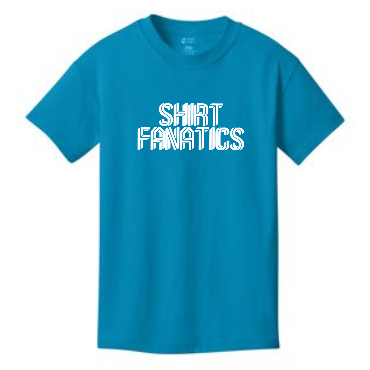 Port & Company Youth Cotton Tee - Full Front Chest Logo