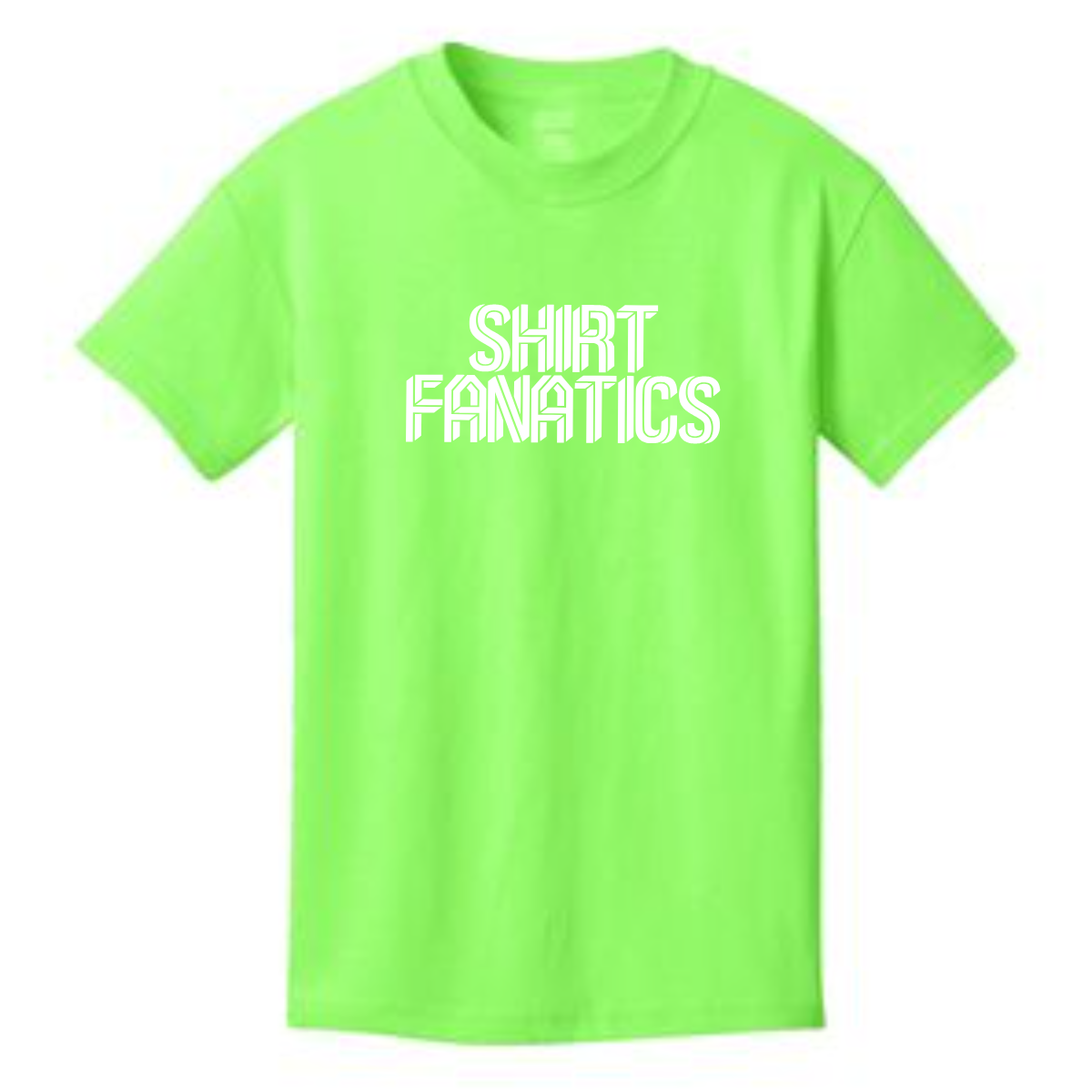 Port & Company Youth Cotton Tee - Full Front Chest Logo