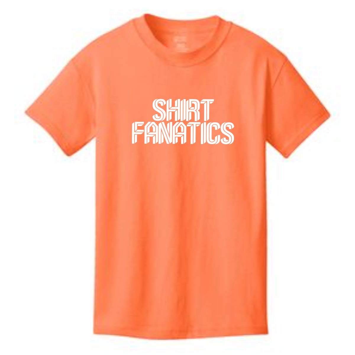 Port & Company Youth Cotton Tee - Full Front Chest Logo
