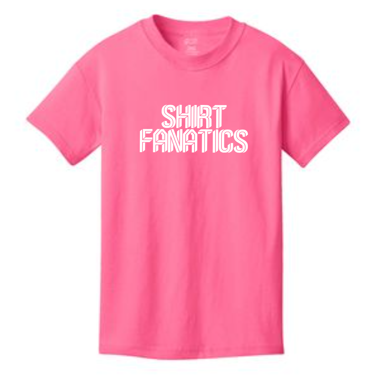 Port & Company Youth Cotton Tee - Full Front Chest Logo