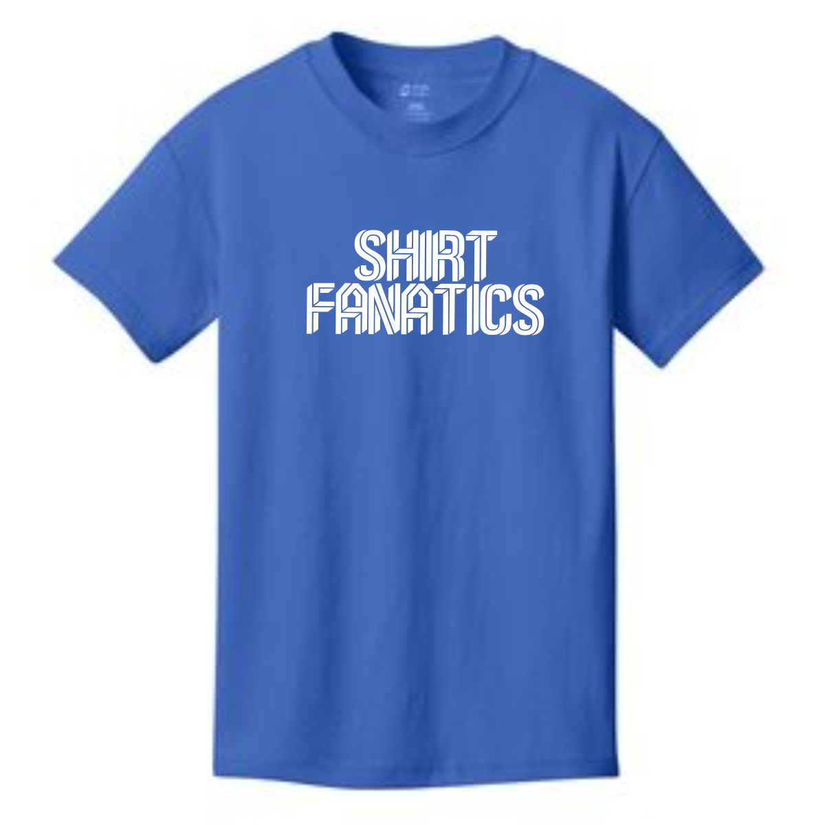 Port & Company Youth Cotton Tee - Full Front Chest Logo