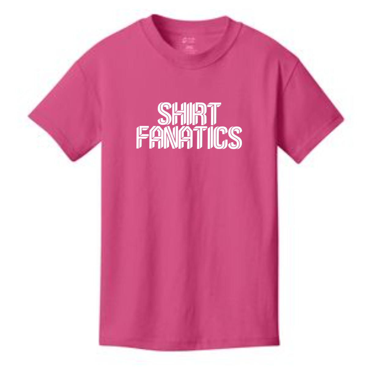 Port & Company Youth Cotton Tee - Full Front Chest Logo