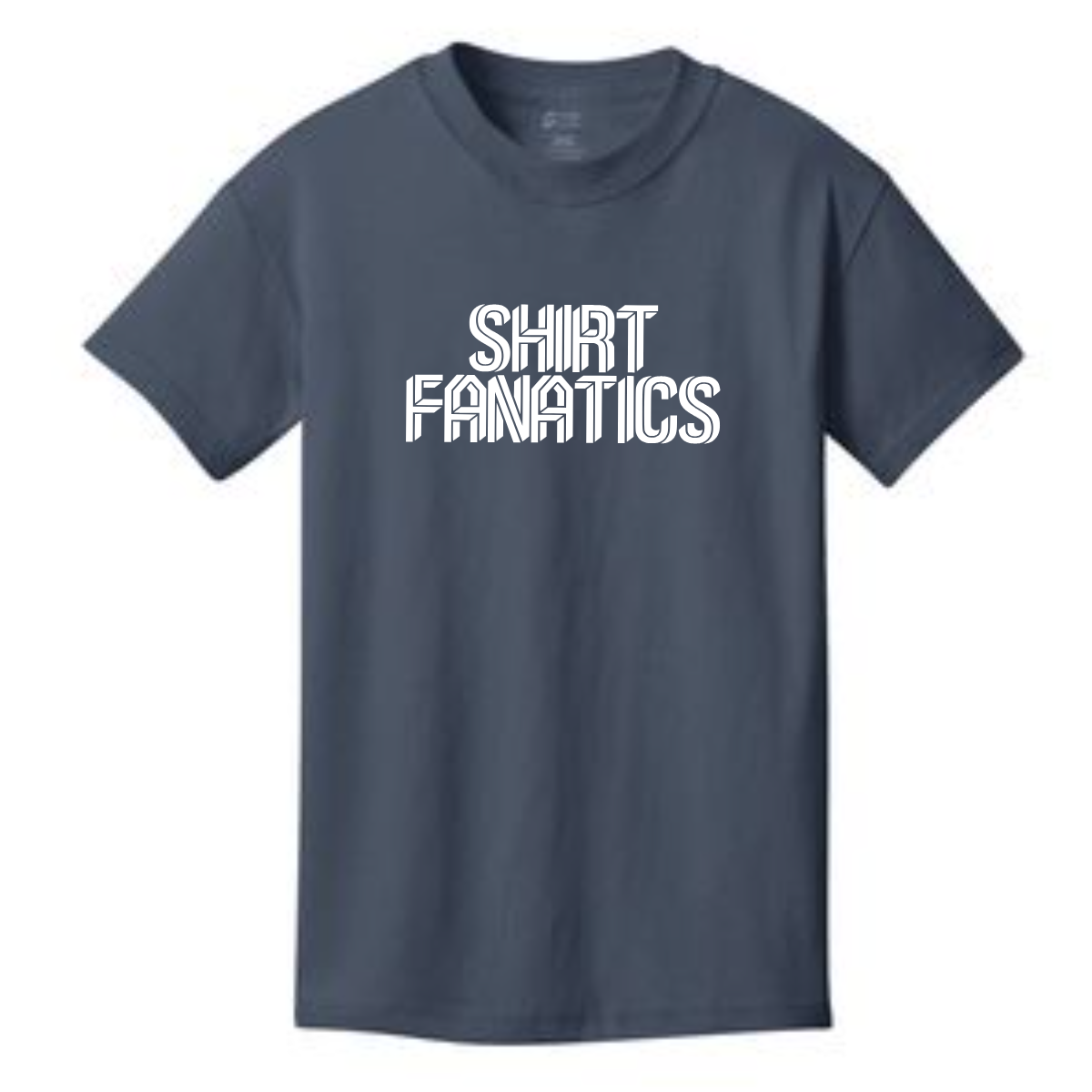 Port & Company Youth Cotton Tee - Full Front Chest Logo