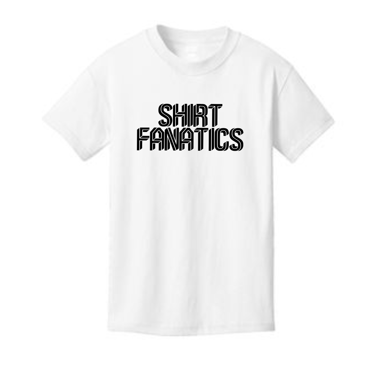 Port & Company Youth Cotton Tee - Full Front Chest Logo