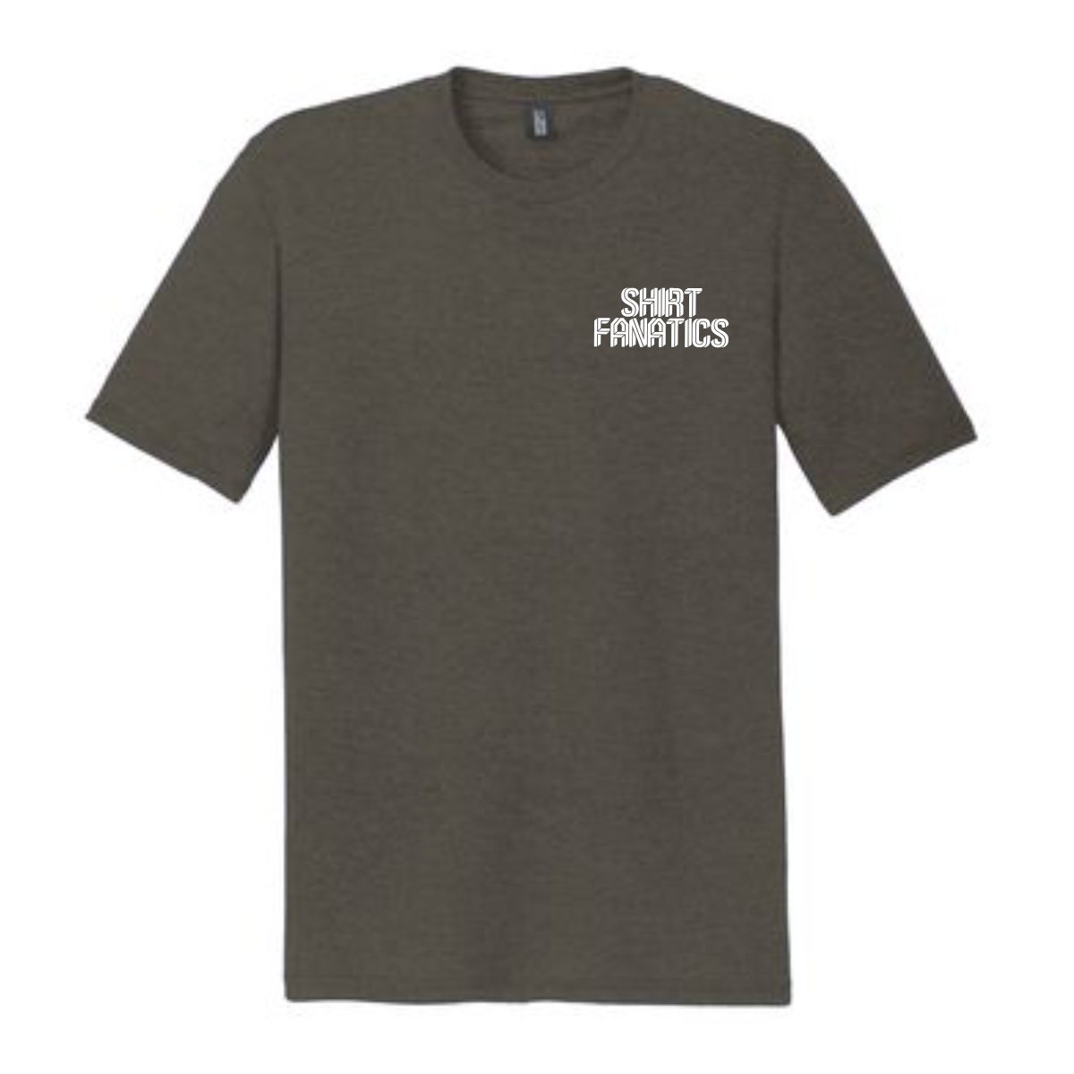 District Triblend Tee- Front Left Chest Logo
