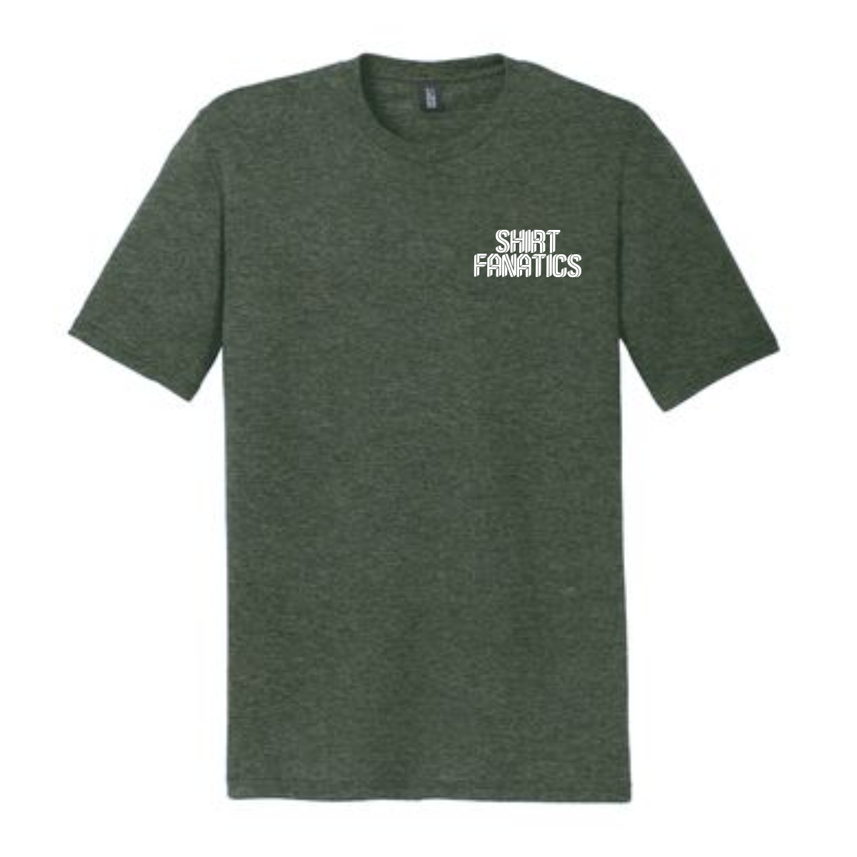 District Triblend Tee- Front Left Chest Logo