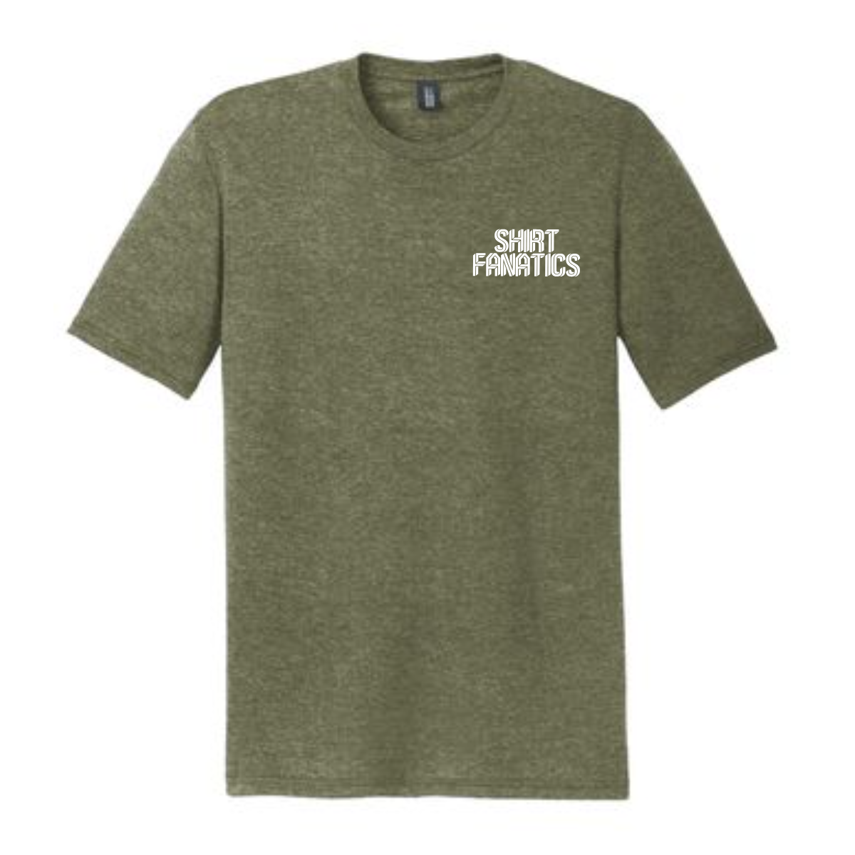 District Triblend Tee- Front Left Chest Logo
