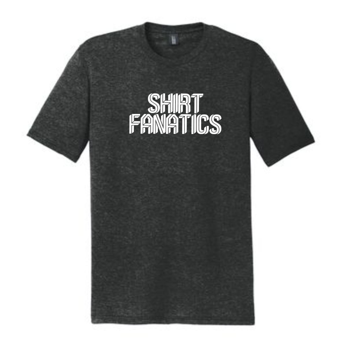 District Triblend Tee- Full Front Chest Logo