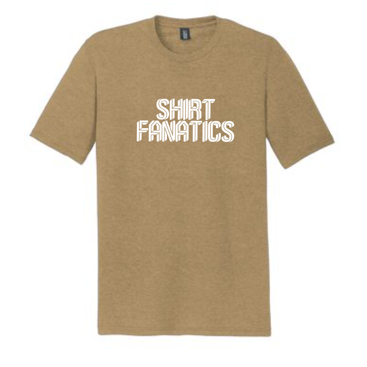 District Triblend Tee- Full Front Chest Logo