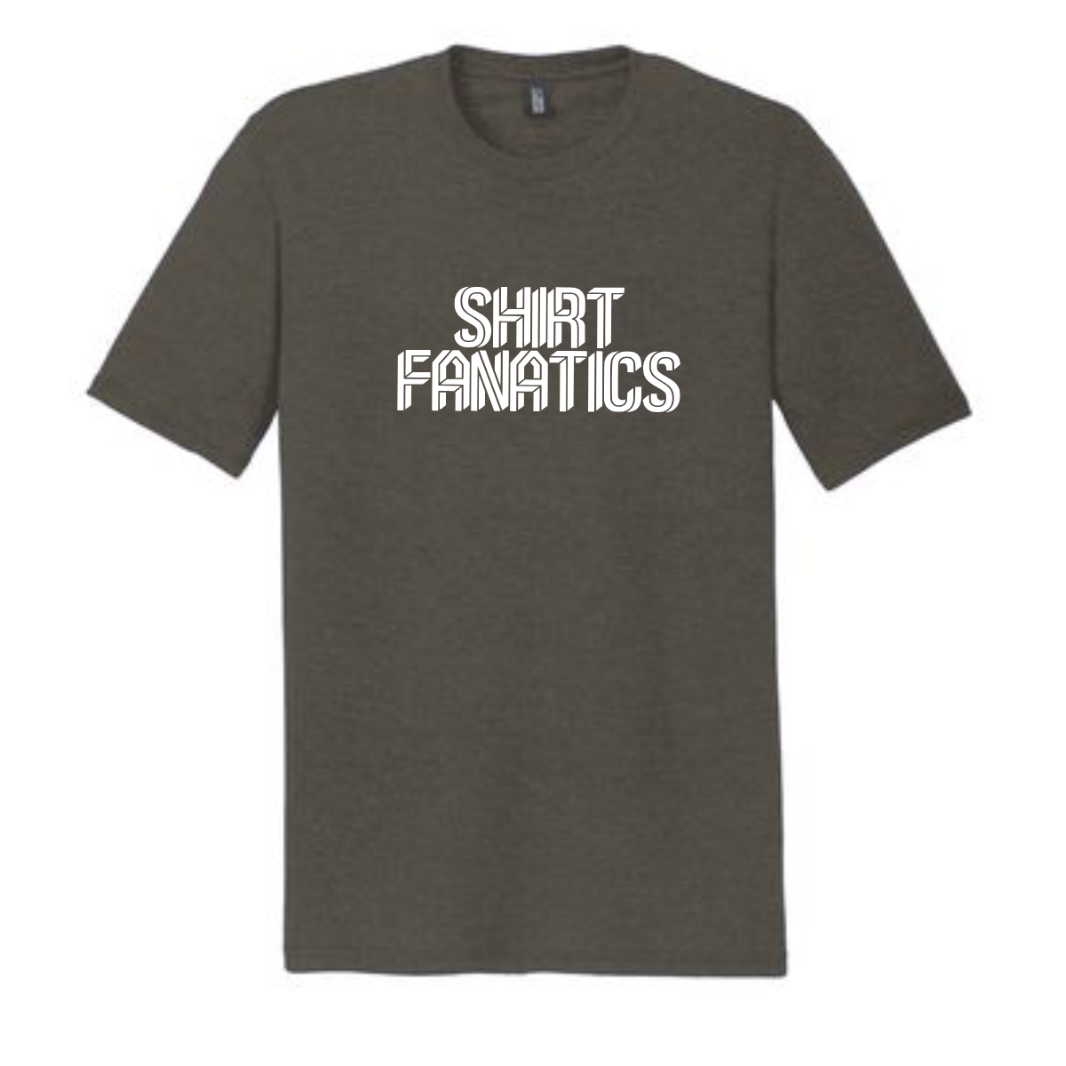 District Triblend Tee- Full Front Chest Logo