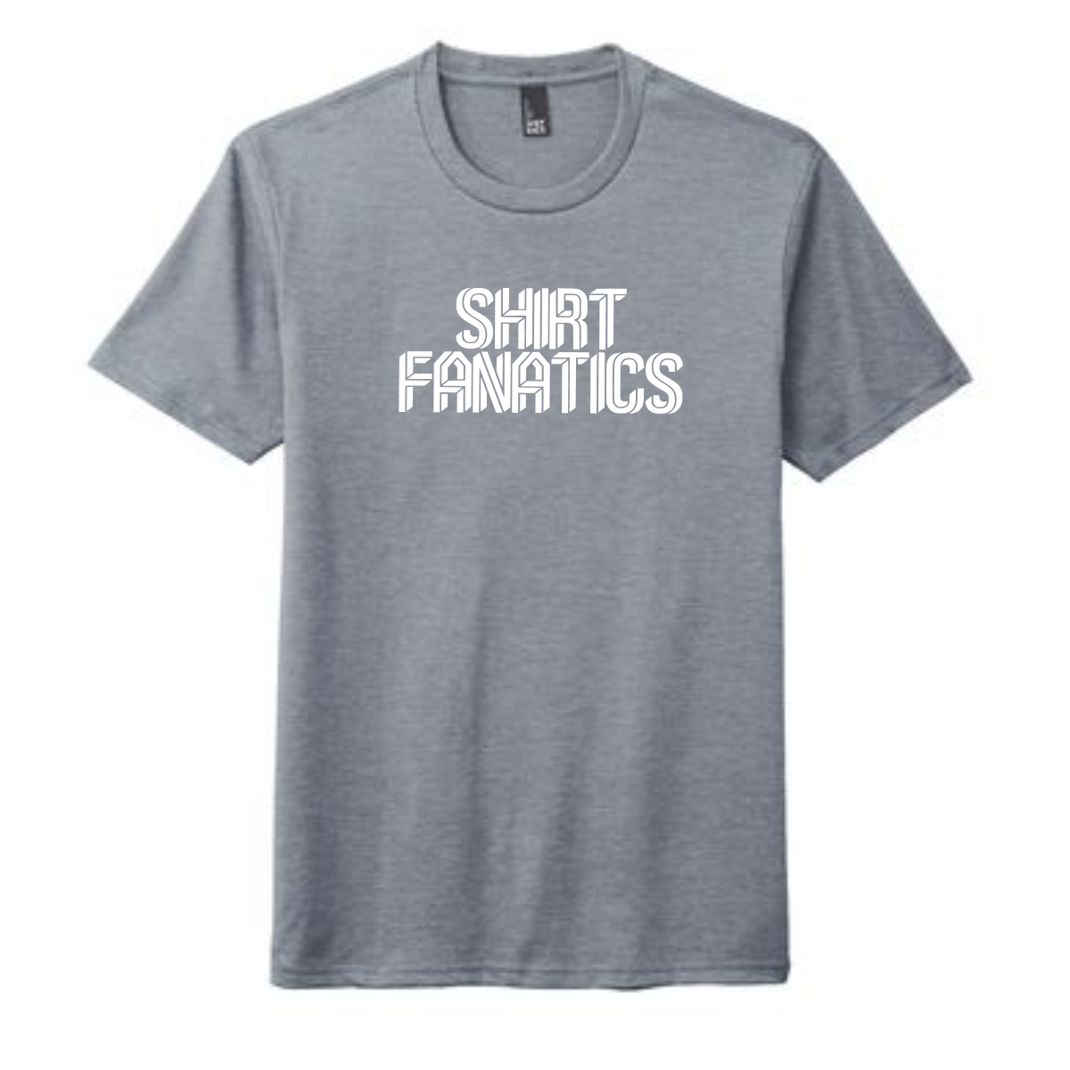District Triblend Tee- Full Front Chest Logo
