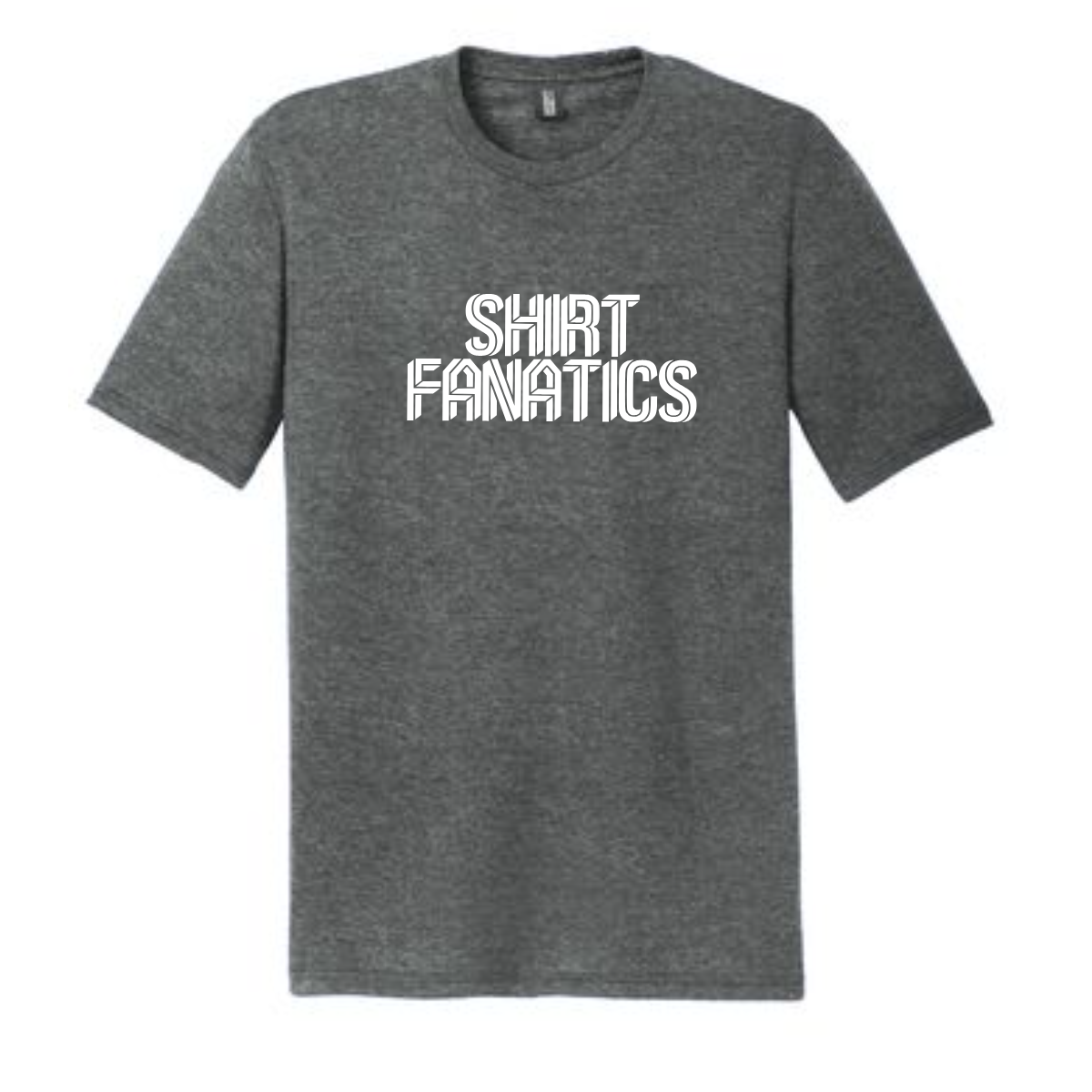 District Triblend Tee- Full Front Chest Logo