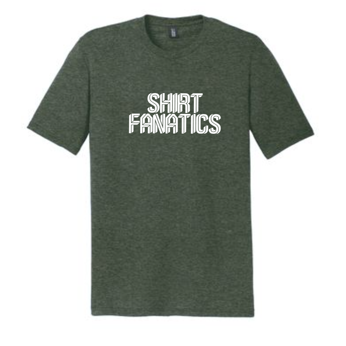 District Triblend Tee- Full Front Chest Logo