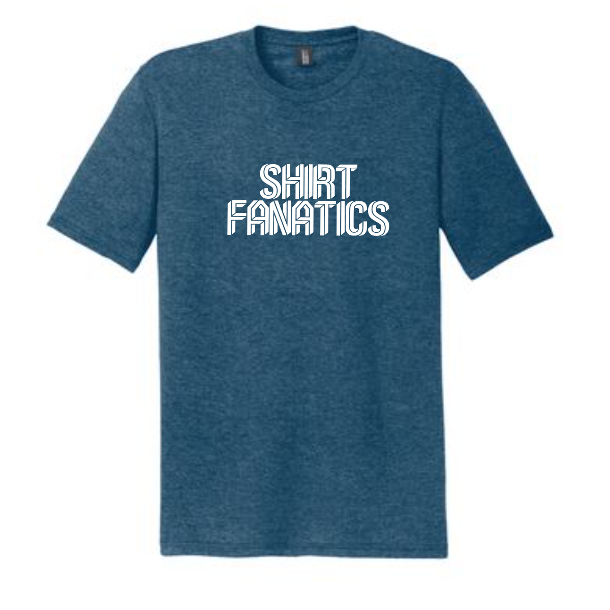 District Triblend Tee- Full Front Chest Logo