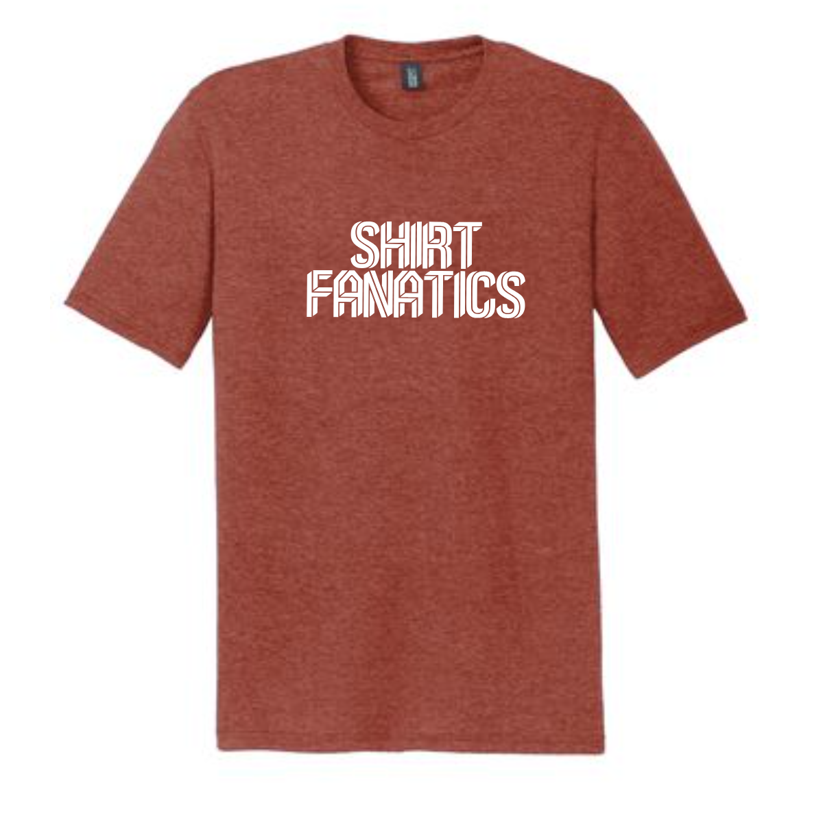 District Triblend Tee- Full Front Chest Logo
