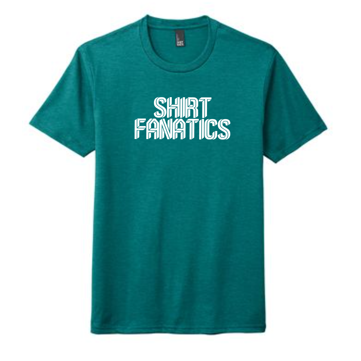 District Triblend Tee- Full Front Chest Logo
