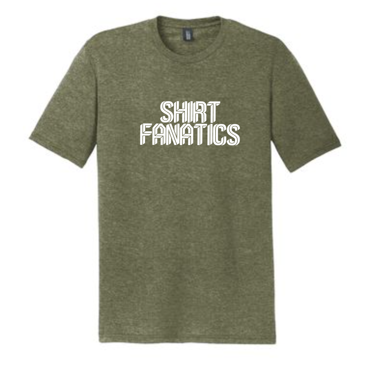 District Triblend Tee- Full Front Chest Logo