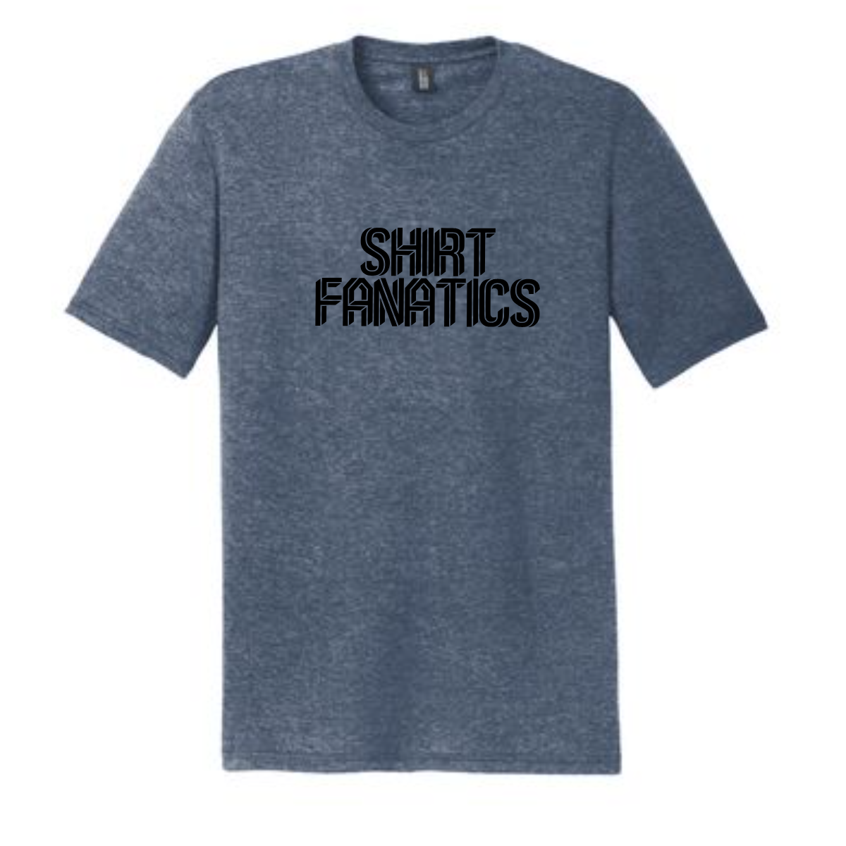 District Triblend Tee- Full Front Chest Logo