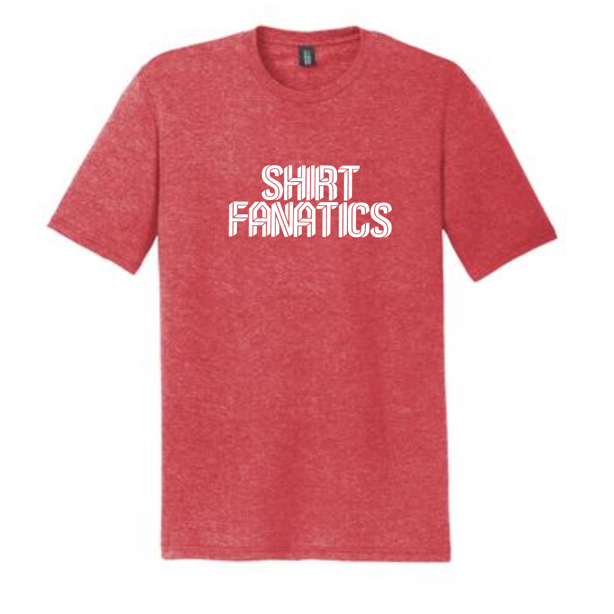 District Triblend Tee- Full Front Chest Logo