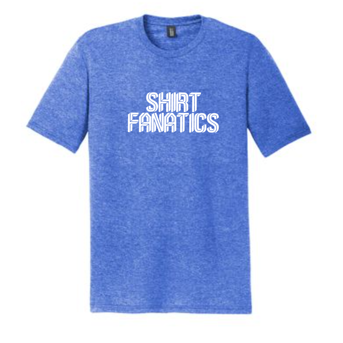 District Triblend Tee- Full Front Chest Logo