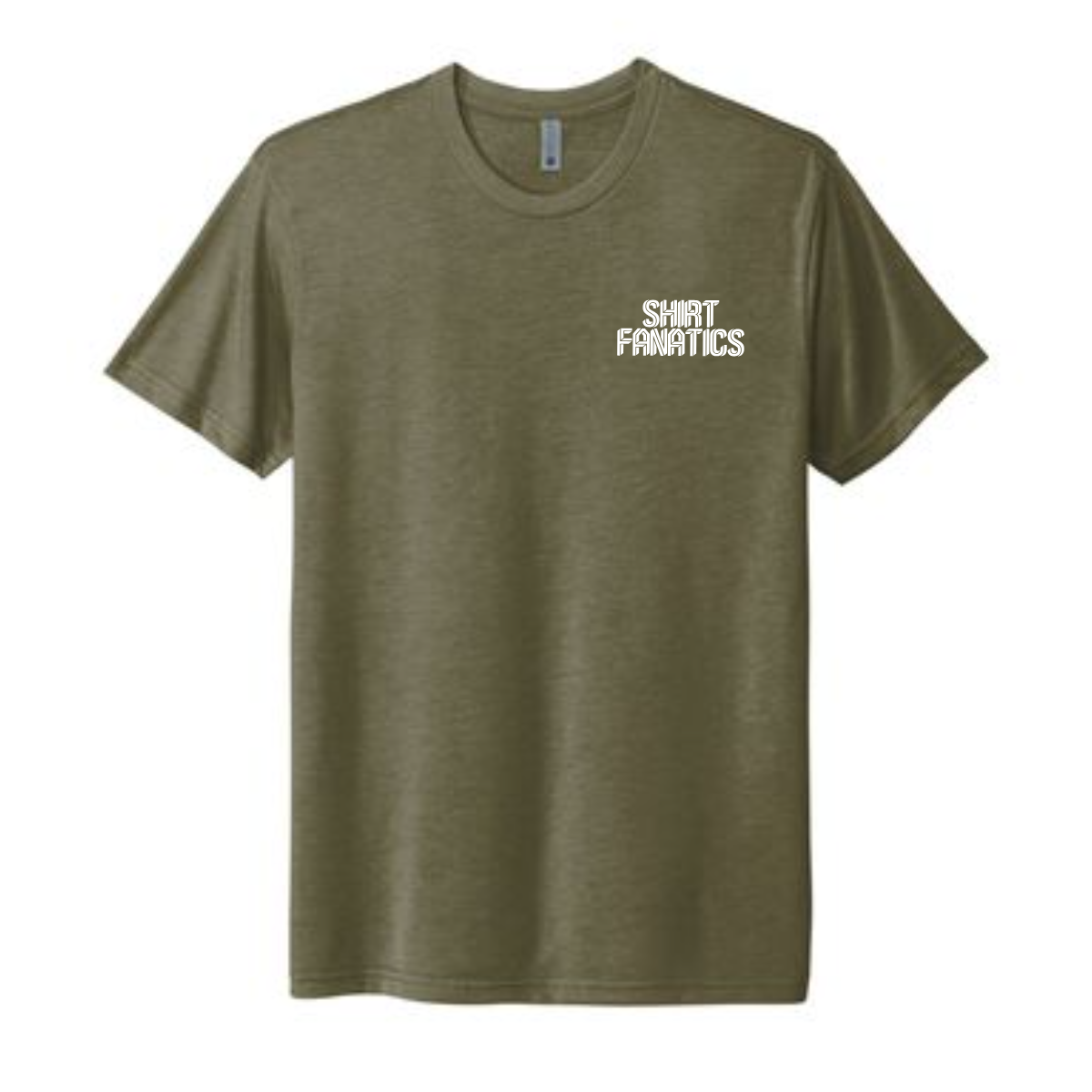 Next Level Apparel Unisex Triblend Tee- Front Left Chest Logo