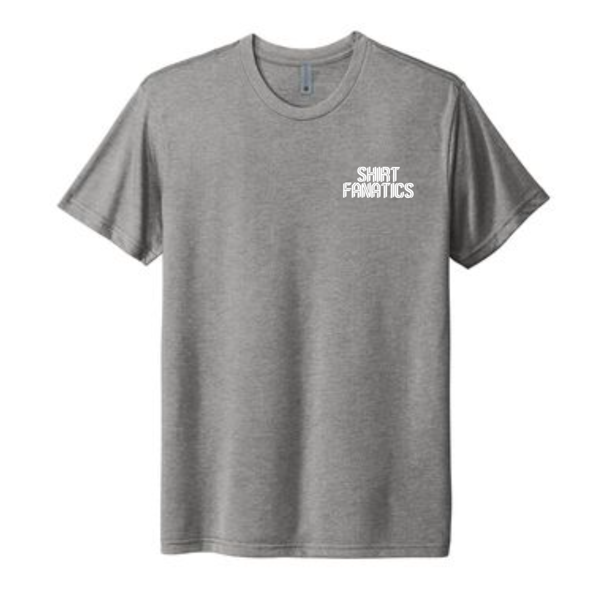 Next Level Apparel Unisex Triblend Tee- Front Left Chest Logo