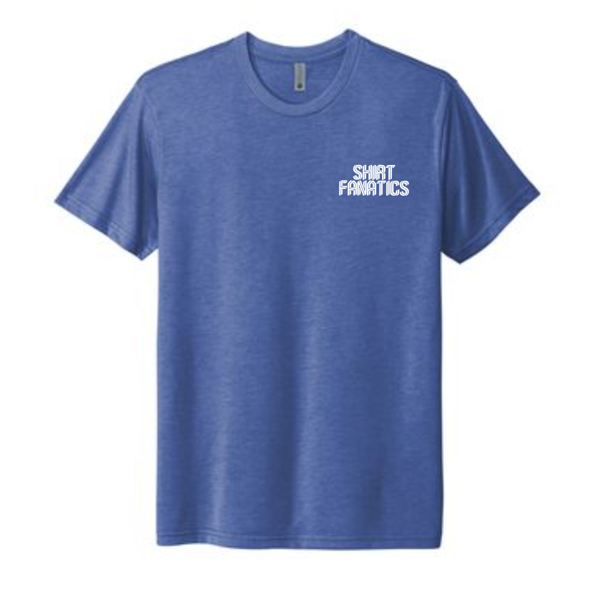 Next Level Apparel Unisex Triblend Tee- Front Left Chest Logo