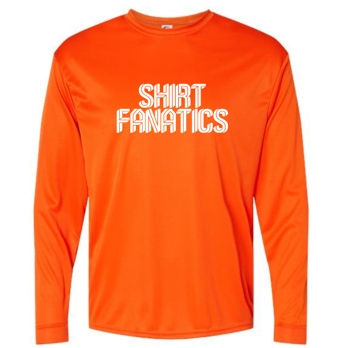 Performance Long Sleeve T-Shirt- C2 Sport Unisex- Full Front Logo