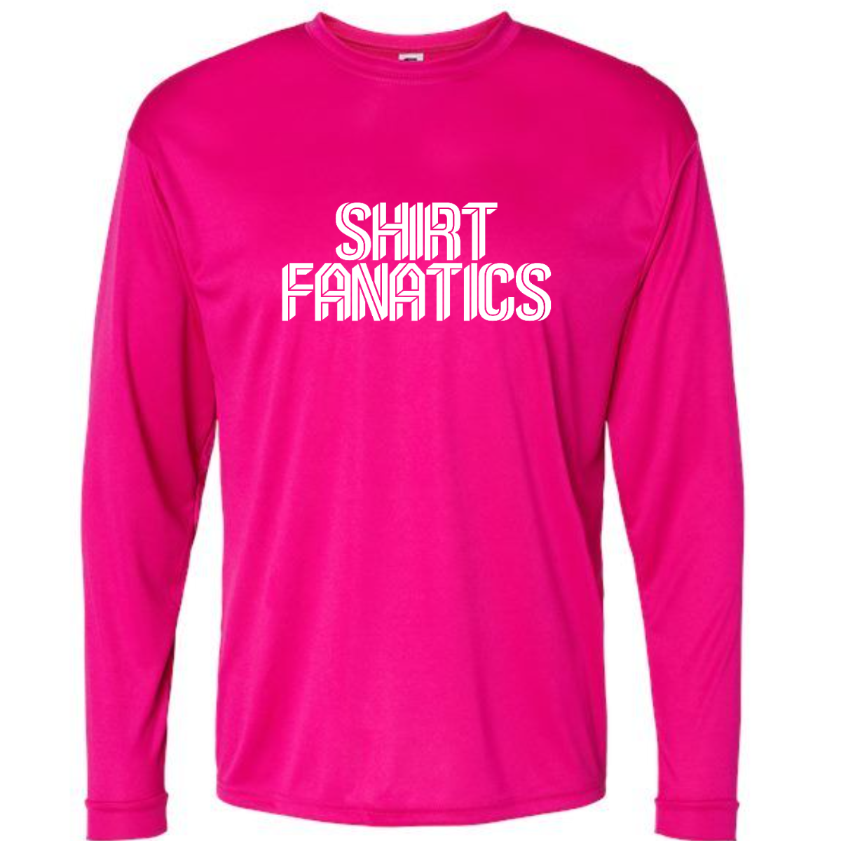 Performance Long Sleeve T-Shirt- C2 Sport Unisex- Full Front Logo