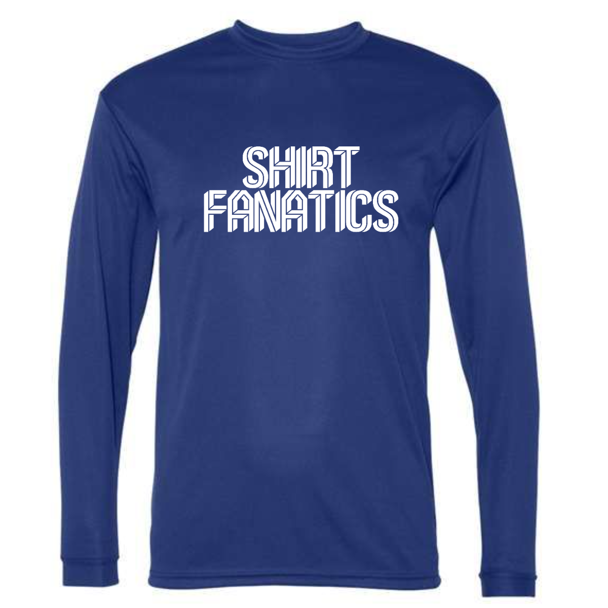 Performance Long Sleeve T-Shirt- C2 Sport Unisex- Full Front Logo