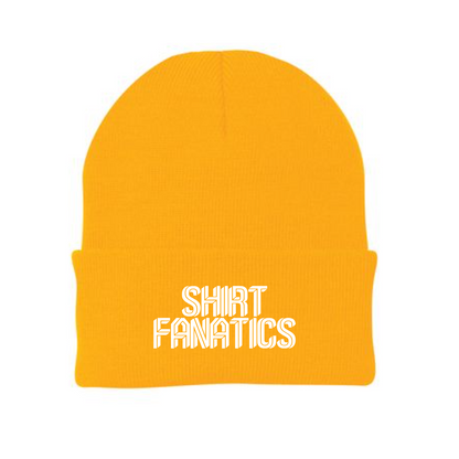 Port & Company Knit Cap.- Embroidered