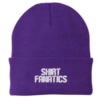 Port & Company Knit Cap.- Embroidered
