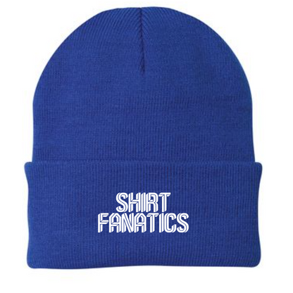 Port & Company Knit Cap.- Embroidered
