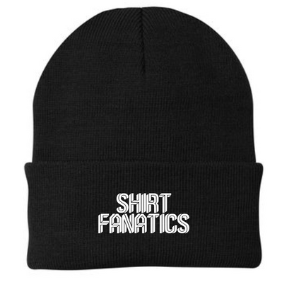 Port & Company Knit Cap.- Embroidered
