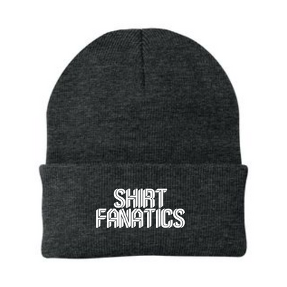 Port & Company Knit Cap.- Embroidered
