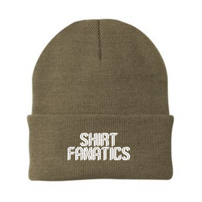 Port & Company Knit Cap.- Embroidered