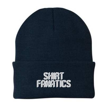 Port & Company Knit Cap.- Embroidered