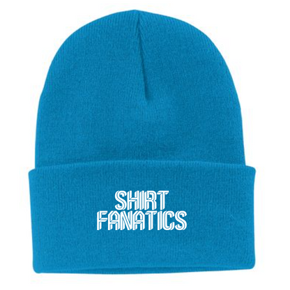 Port & Company Knit Cap.- Embroidered