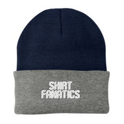 Port & Company Knit Cap.- Embroidered
