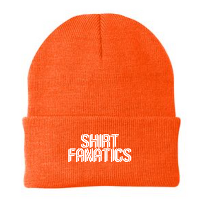 Port & Company Knit Cap.- Embroidered