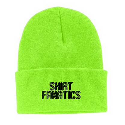 Port & Company Knit Cap.- Embroidered