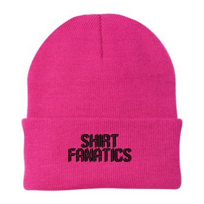 Port & Company Knit Cap.- Embroidered