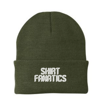 Port & Company Knit Cap.- Embroidered
